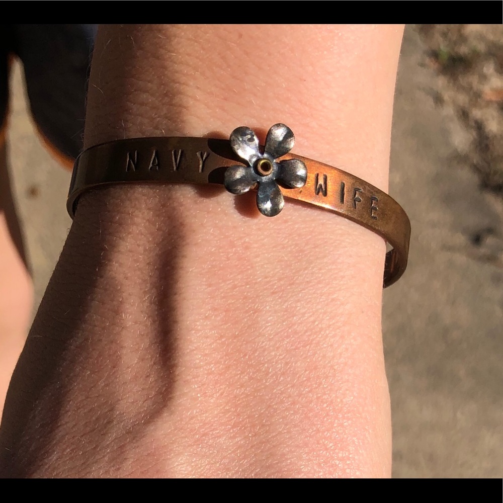 Navy wife bracelet